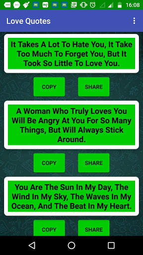 QUOTES AND STATUS screenshot 4