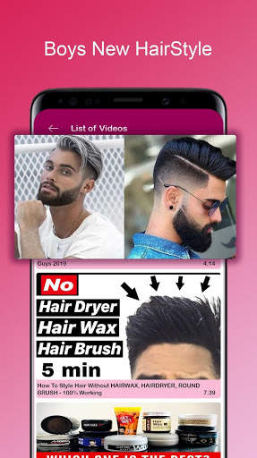 Hair Cutting Video (Girls/Men) screenshot 5