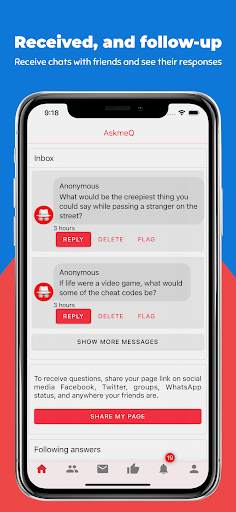 AskmeQ screenshot 2
