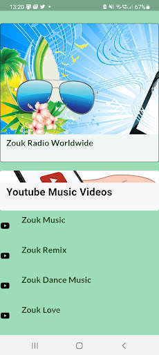 Zouk Music Radio Stations स्क्रीनशॉट 1