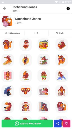 Jeje - Stickers for Whatsapp From Telegram & Maker screenshot 7