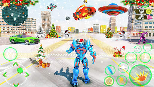 Bus Robot Car War - Robot Game screenshot 3
