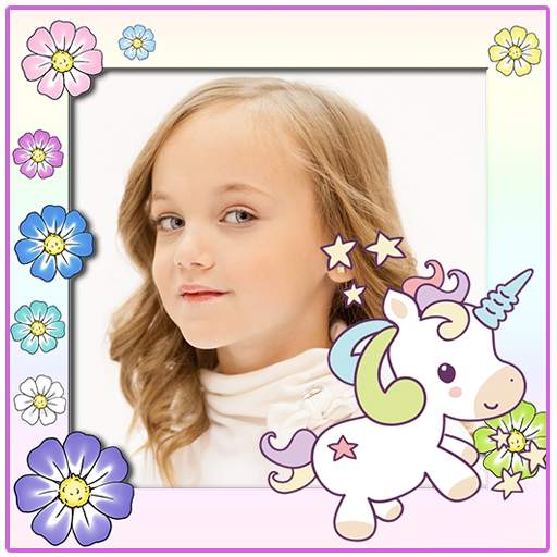 kids photo frame unicorn 1.2.9