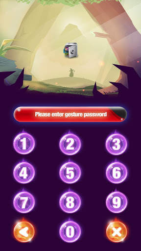 AppLock Theme MagicForest screenshot 2
