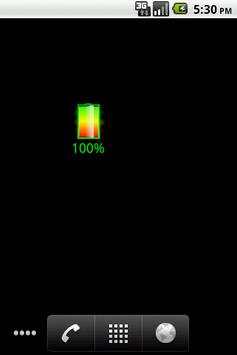 Battery status   Widget screenshot 2
