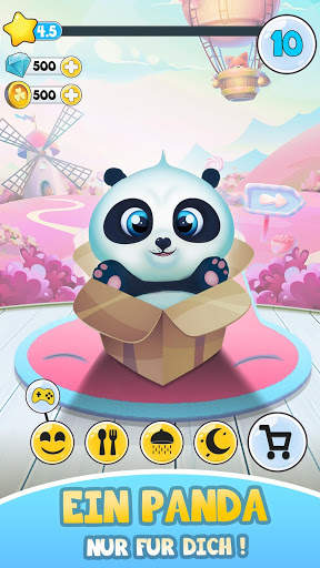 Pu - Panda bär, virtuelles haustier pflege spiele screenshot 1