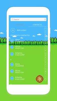 Pixel Phone Dialer Contact Theme screenshot 3
