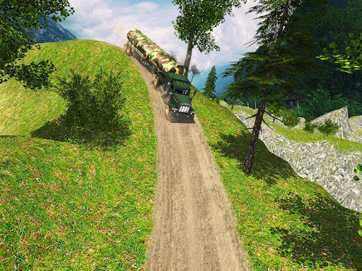 Uphill Offroad Army Oil Tanker скриншот 9