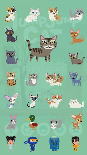JumpJump Cat - Cat Games Free screenshot 1