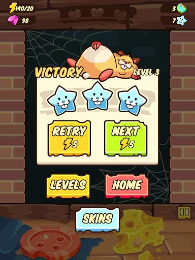 Hamster Break - The Breakout Game 🐹🧱 screenshot 9