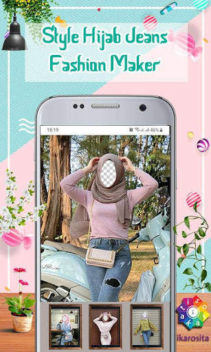 Style Hijab Jeans Fashion Maker screenshot 6