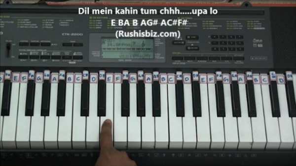 Piano Notes-Hindi,Tamil,Telugu screenshot 1