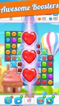Crazy Candy Sweet Candy Bomb - candy star match 3 screenshot 2