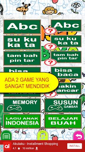Ayo Belajar Membaca screenshot 8