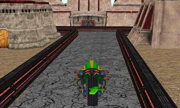 police sci fi bike car rider screenshot 4