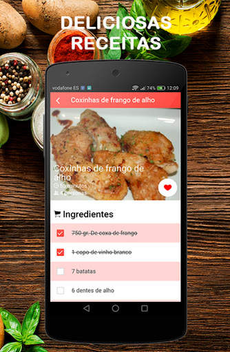 Receitas de frango screenshot 5