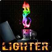 Virtual cigarette lighter icon