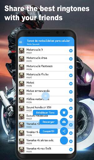 Motorcycle ringtones free screenshot 1