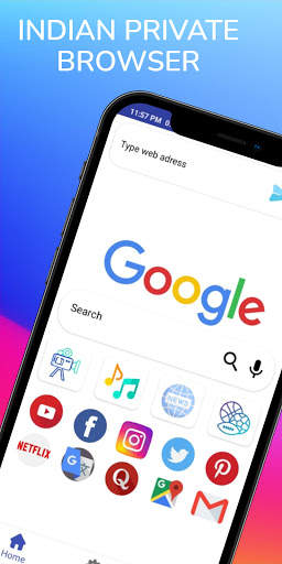 Private Browser - Fast & Secure Web Browser screenshot 1