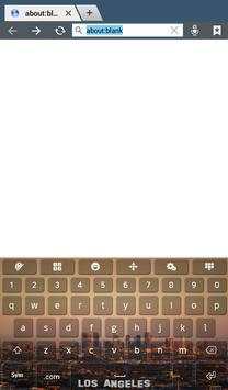 Los Angeles Keyboard Theme screenshot 8