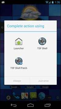TSF Launcher Patch screenshot 3