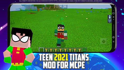 3D Skins Teen Titans For Mcpe screenshot 1