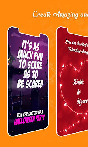 Video Invitation Maker screenshot 1