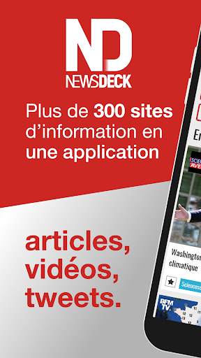 Newsdeck: Actu, News en direct screenshot 1