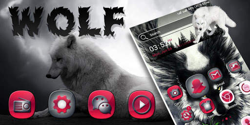 Wolf Launcher Theme screenshot 3