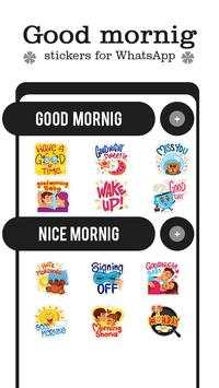 Good Morning Stickers For WhatsApp screenshot 4