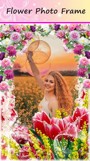 Lovely Flowers Photo Frame - Flower Frame screenshot 3