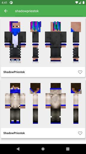 Youtuber skins for minecraft pe screenshot 4
