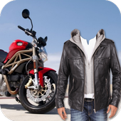 Men Jacket Photo Suit Editor иконка