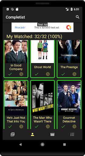 Completist - Movie/TV Checklist & Ranker screenshot 4
