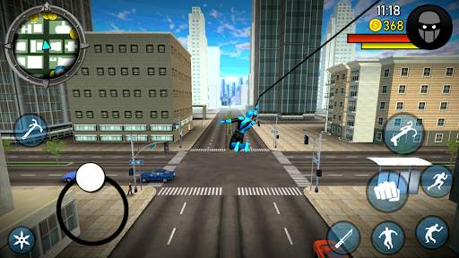 Blue Ninja : Superhero Game screenshot 6