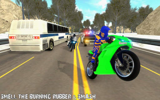 Crazy Bike Rider Road Rash Racing 2019 screenshot 3