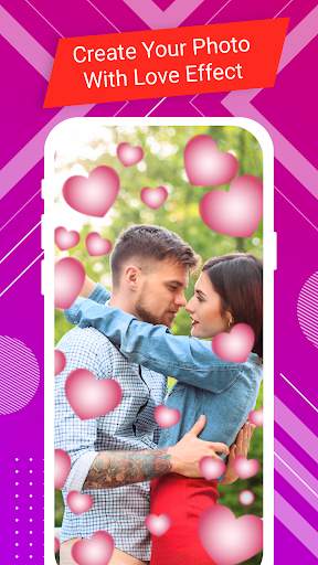 Love Heart Photo To Video Maker- Animation Video 2 تصوير الشاشة