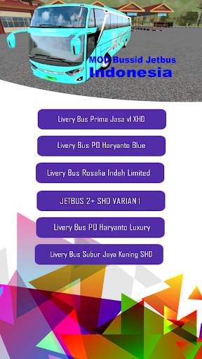 Livery Bussid MOD Jetbus screenshot 1