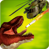 Gunship Dino Hunting - 3D icon