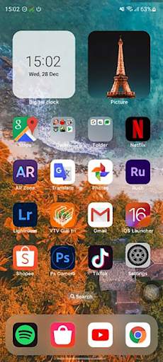 Launcher iOS16 - iLauncher screenshot 2