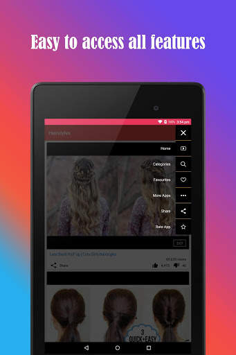 Hairstyles Video Tutorials screenshot 8