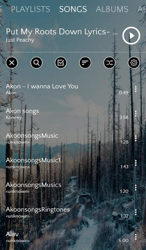 Music Player screenshot 1
