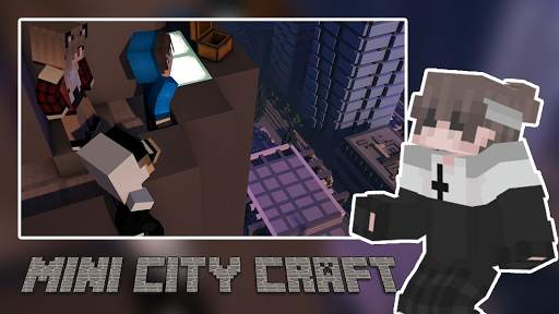 Pro Mini City Craft 3D 2021 स्क्रीनशॉट 1