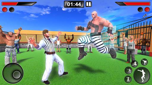 Grand Prison Ring Battle - Karate Fighting Games screenshot 1