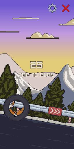 Downhill Death Tire screenshot 1