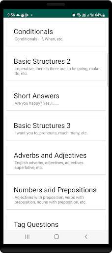 English MCQs screenshot 6