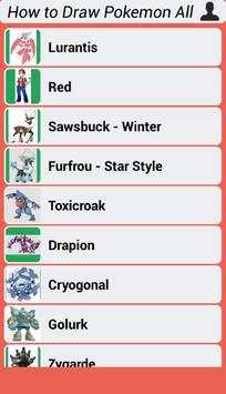How to Draw Pokemon All screenshot 2