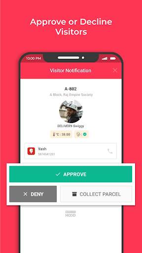 NoBrokerHood Visitor, Society & Accounting System screenshot 2