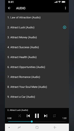 Affirmations: Audio Playlist screenshot 5