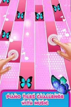 Pink Piano Butterfly Tiles 3 screenshot 1
